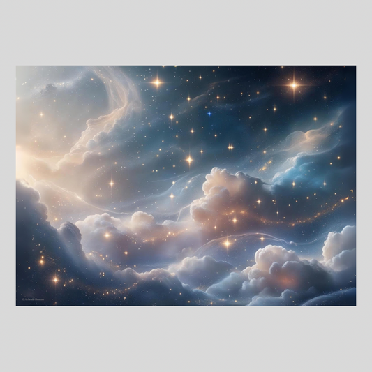 オルフェア銀河：星雲の門｜A4デザインペーパー5枚