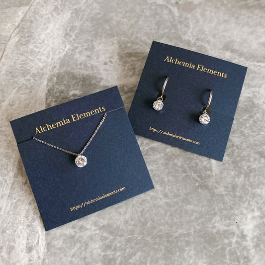 【Astra/数量限定】5Aランクジルコニアセット｜4月誕生石｜待受画像付｜サージカルステンレス