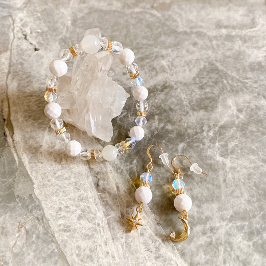 【新春・3日間限定】《白の女神》耳飾りセット