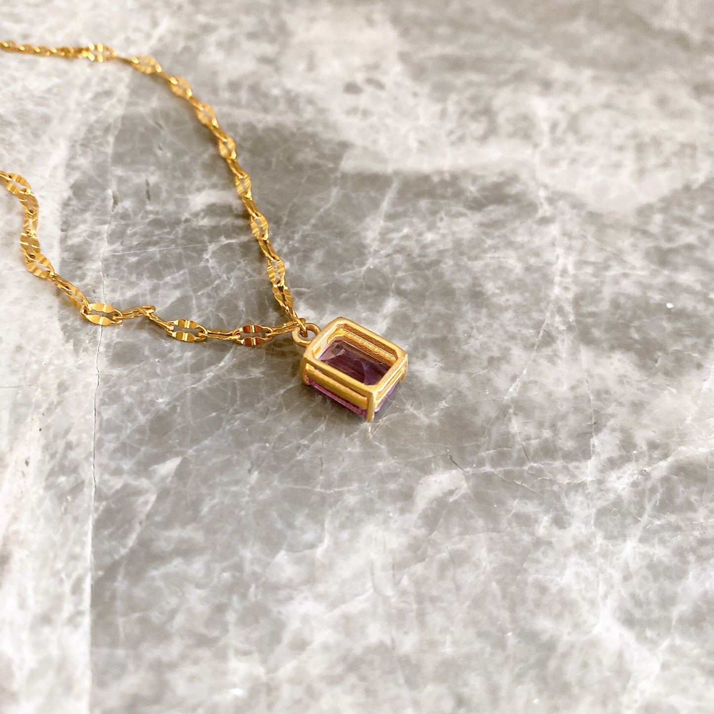 【Astra/数量限定セット】アメジスト・ジュエリーセット｜持ち歩く聖域｜2月誕生石・サージカルステンレス