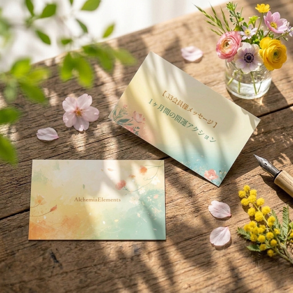 33 Crystal Path 〜新月のお守り定期便〜